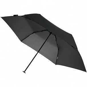 Зонт складной Zero 99, темно-серый (графит)