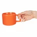 Чашка Jumbo, ver.2, матовая, оранжевая